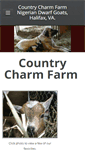 Mobile Screenshot of countrycharmfarm.org